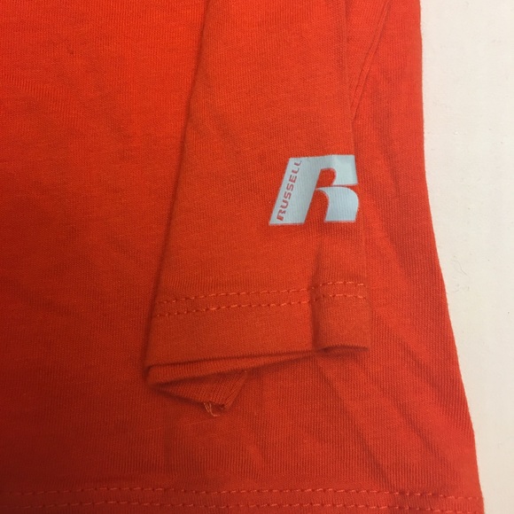 UM Miami hurricanes football orange v-neck Jr S/4 - Picture 5 of 12